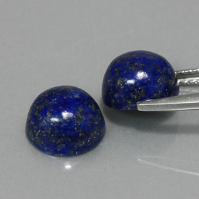 Achetez naturel ct bleue lapis-lazuli gems, coupe roude, en provenance afghanistan chez gemselect. en stock, livraison internationale!