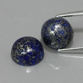 Achetez naturel ct bleue lapis-lazuli gems, coupe roude, en provenance afghanistan chez gemselect. en stock, livraison internationale!