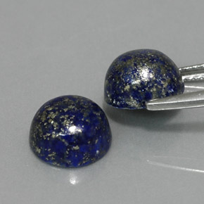 Achetez naturel ct bleue lapis-lazuli gems, coupe roude, en provenance afghanistan chez gemselect. en stock, livraison internationale!