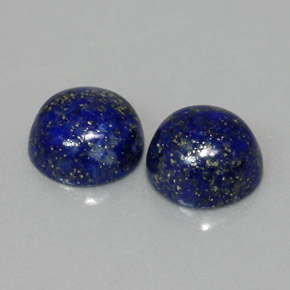 Achetez naturel ct bleue lapis-lazuli gems, coupe roude, en provenance afghanistan chez gemselect. en stock, livraison internationale!