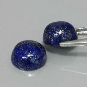 Achetez naturel ct bleue lapis-lazuli gems, coupe roude, en provenance afghanistan chez gemselect. en stock, livraison internationale!