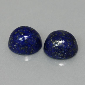 Achetez naturel ct bleue lapis-lazuli gems, coupe roude, en provenance afghanistan chez gemselect. en stock, livraison internationale!