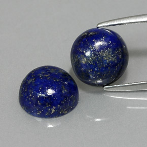Achetez naturel ct bleue lapis-lazuli gems, coupe roude, en provenance afghanistan chez gemselect. en stock, livraison internationale!