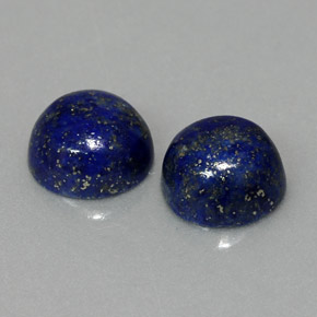Achetez naturel ct bleue lapis-lazuli gems, coupe roude, en provenance afghanistan chez gemselect. en stock, livraison internationale!
