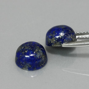 Achetez naturel ct bleue lapis-lazuli gems, coupe roude, en provenance afghanistan chez gemselect. en stock, livraison internationale!