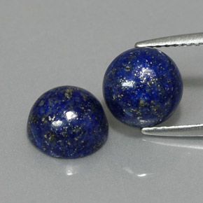 Achetez naturel ct bleue lapis-lazuli gems, coupe roude, en provenance afghanistan chez gemselect. en stock, livraison internationale!