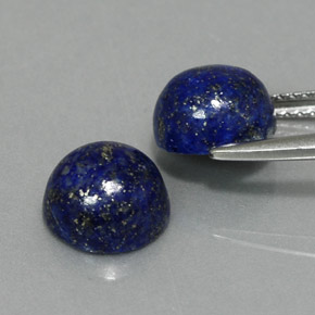 Achetez naturel ct bleue lapis-lazuli gems, coupe roude, en provenance afghanistan chez gemselect. en stock, livraison internationale!