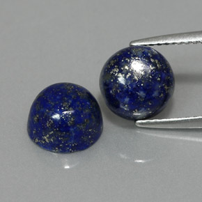Achetez naturel ct bleue lapis-lazuli gems, coupe roude, en provenance afghanistan chez gemselect. en stock, livraison internationale!