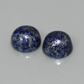 Achetez naturel ct bleue lapis-lazuli gems, coupe roude, en provenance afghanistan chez gemselect. en stock, livraison internationale!