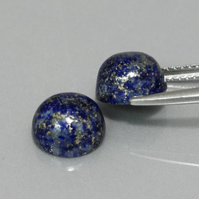 Achetez naturel ct bleue lapis-lazuli gems, coupe roude, en provenance afghanistan chez gemselect. en stock, livraison internationale!