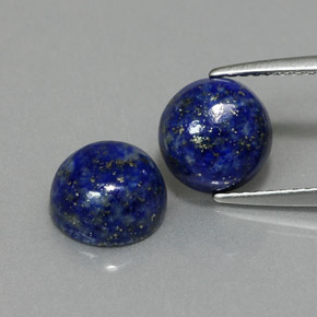 Achetez naturel ct bleue lapis-lazuli gems, coupe roude, en provenance afghanistan chez gemselect. en stock, livraison internationale!