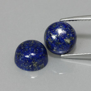 Achetez naturel ct bleue lapis-lazuli gems, coupe roude, en provenance afghanistan chez gemselect. en stock, livraison internationale!