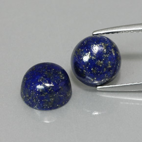 Achetez naturel ct bleue lapis-lazuli gems, coupe roude, en provenance afghanistan chez gemselect. en stock, livraison internationale!