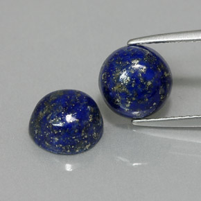 Achetez naturel ct bleue lapis-lazuli gems, coupe roude, en provenance afghanistan chez gemselect. en stock, livraison internationale!