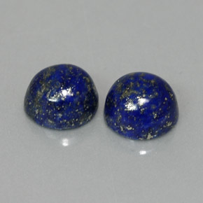 Achetez naturel ct bleue lapis-lazuli gems, coupe roude, en provenance afghanistan chez gemselect. en stock, livraison internationale!
