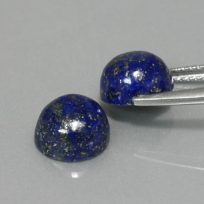 Achetez naturel ct bleue lapis-lazuli gems, coupe roude, en provenance afghanistan chez gemselect. en stock, livraison internationale!