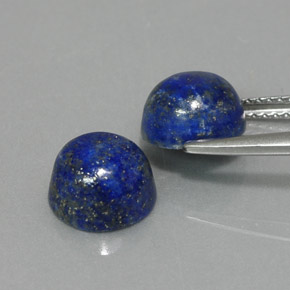 Achetez naturel ct bleue lapis-lazuli gems, coupe roude, en provenance afghanistan chez gemselect. en stock, livraison internationale!