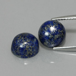 Achetez naturel ct bleue lapis-lazuli gems, coupe roude, en provenance afghanistan chez gemselect. en stock, livraison internationale!