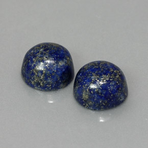 Achetez naturel ct bleue lapis-lazuli gems, coupe roude, en provenance afghanistan chez gemselect. en stock, livraison internationale!