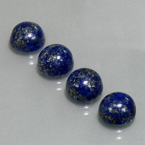Achetez naturel ct bleue lapis-lazuli gems, coupe roude, en provenance afghanistan chez gemselect. en stock, livraison internationale!