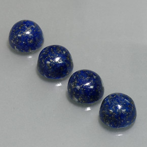Achetez naturel ct bleue lapis-lazuli gems, coupe roude, en provenance afghanistan chez gemselect. en stock, livraison internationale!