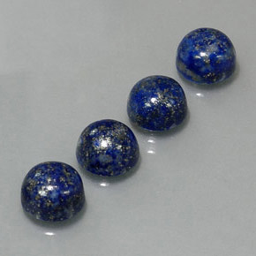 Achetez naturel ct bleue lapis-lazuli gems, coupe roude, en provenance afghanistan chez gemselect. en stock, livraison internationale!
