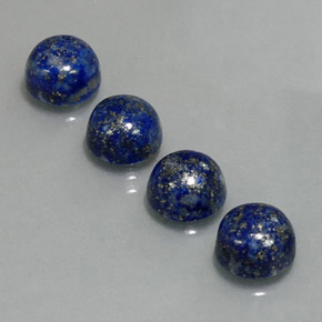 Achetez naturel ct bleue lapis-lazuli gems, coupe roude, en provenance afghanistan chez gemselect. en stock, livraison internationale!