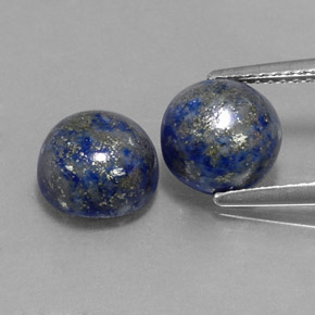 Achetez naturel ct bleue lapis-lazuli gems, coupe roude, en provenance afghanistan chez gemselect. en stock, livraison internationale!