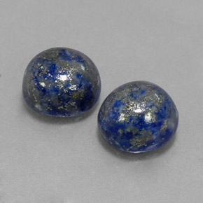 Achetez naturel ct bleue lapis-lazuli gems, coupe roude, en provenance afghanistan chez gemselect. en stock, livraison internationale!