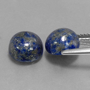 Achetez naturel ct bleue lapis-lazuli gems, coupe roude, en provenance afghanistan chez gemselect. en stock, livraison internationale!