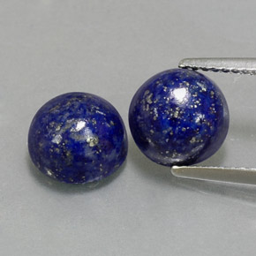 Achetez naturel ct bleue lapis-lazuli gems, coupe roude, en provenance afghanistan chez gemselect. en stock, livraison internationale!