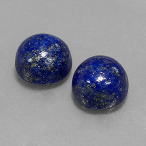 Achetez naturel ct bleue lapis-lazuli gems, coupe roude, en provenance afghanistan chez gemselect. en stock, livraison internationale!