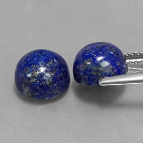 Achetez naturel ct bleue lapis-lazuli gems, coupe roude, en provenance afghanistan chez gemselect. en stock, livraison internationale!