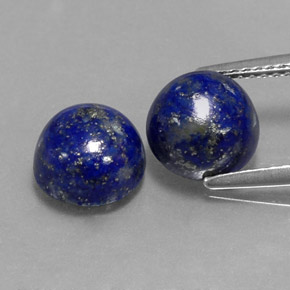 Achetez naturel ct bleue lapis-lazuli gems, coupe roude, en provenance afghanistan chez gemselect. en stock, livraison internationale!