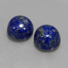 Achetez naturel ct bleue lapis-lazuli gems, coupe roude, en provenance afghanistan chez gemselect. en stock, livraison internationale!