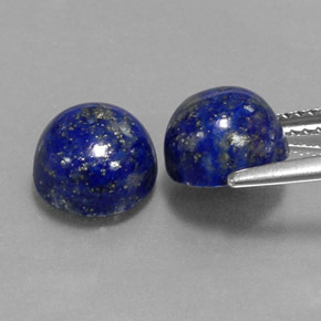 Achetez naturel ct bleue lapis-lazuli gems, coupe roude, en provenance afghanistan chez gemselect. en stock, livraison internationale!