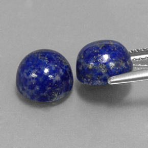 Achetez naturel ct bleue lapis-lazuli gems, coupe roude, en provenance afghanistan chez gemselect. en stock, livraison internationale!