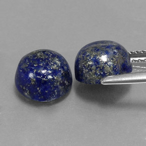 Achetez naturel ct bleue lapis-lazuli gems, coupe roude, en provenance afghanistan chez gemselect. en stock, livraison internationale!