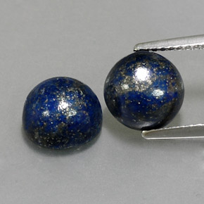 Achetez naturel ct bleue lapis-lazuli gems, coupe roude, en provenance afghanistan chez gemselect. en stock, livraison internationale!
