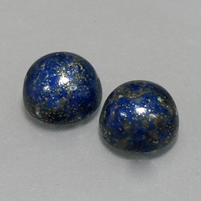 Achetez naturel ct bleue lapis-lazuli gems, coupe roude, en provenance afghanistan chez gemselect. en stock, livraison internationale!