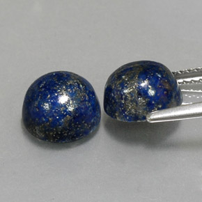Achetez naturel ct bleue lapis-lazuli gems, coupe roude, en provenance afghanistan chez gemselect. en stock, livraison internationale!
