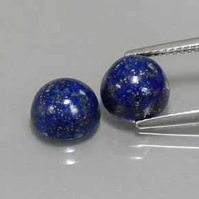 Achetez naturel ct bleue lapis-lazuli gems, coupe roude, en provenance afghanistan chez gemselect. en stock, livraison internationale!