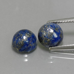 Achetez naturel ct bleue lapis-lazuli gems, coupe roude, en provenance afghanistan chez gemselect. en stock, livraison internationale!