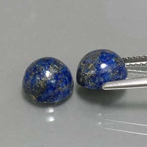 Achetez naturel ct bleue lapis-lazuli gems, coupe roude, en provenance afghanistan chez gemselect. en stock, livraison internationale!