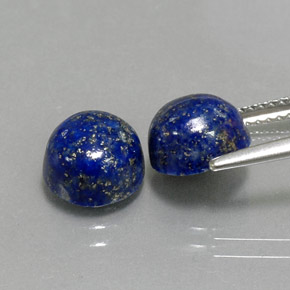 Achetez naturel ct bleue lapis-lazuli gems, coupe roude, en provenance afghanistan chez gemselect. en stock, livraison internationale!
