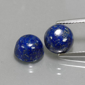 Achetez naturel ct bleue lapis-lazuli gems, coupe roude, en provenance afghanistan chez gemselect. en stock, livraison internationale!