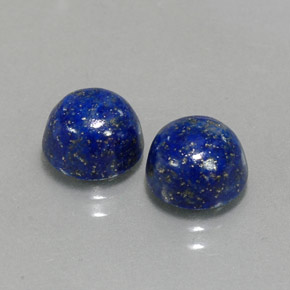 Achetez naturel ct bleue lapis-lazuli gems, coupe roude, en provenance afghanistan chez gemselect. en stock, livraison internationale!