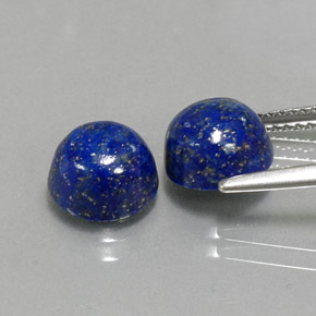 Achetez naturel ct bleue lapis-lazuli gems, coupe roude, en provenance afghanistan chez gemselect. en stock, livraison internationale!