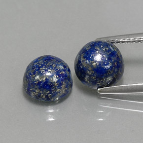Achetez naturel ct bleue lapis-lazuli gems, coupe roude, en provenance afghanistan chez gemselect. en stock, livraison internationale!