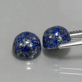 Achetez naturel ct bleue lapis-lazuli gems, coupe roude, en provenance afghanistan chez gemselect. en stock, livraison internationale!